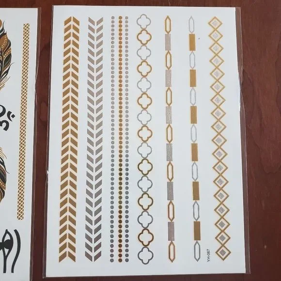 Flash Tattoos - Metallic beach - Picture 7 of 7